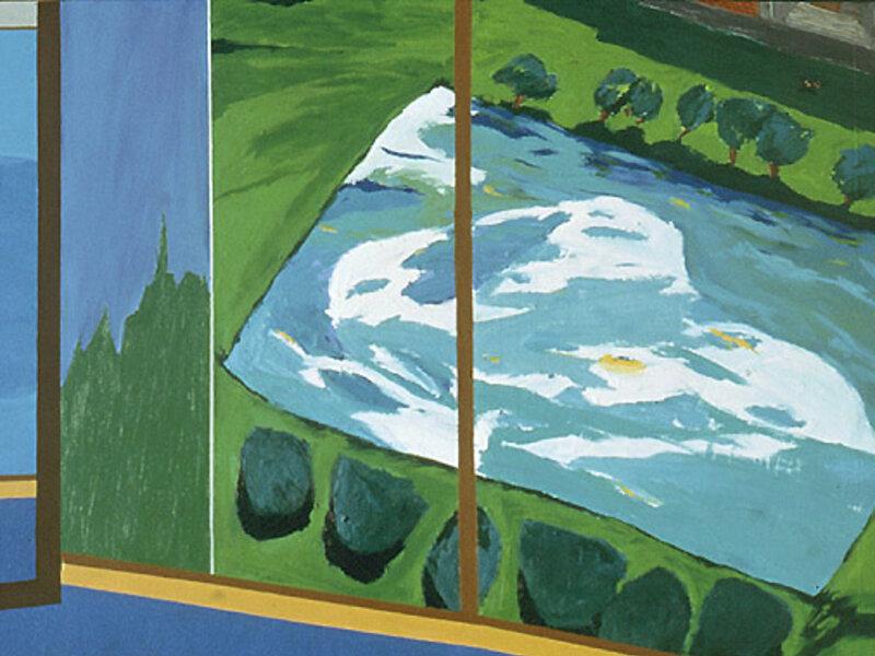 Park Scene (The Reflecting Lake)