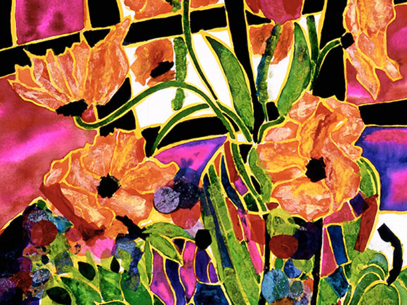 Poppies out my Window