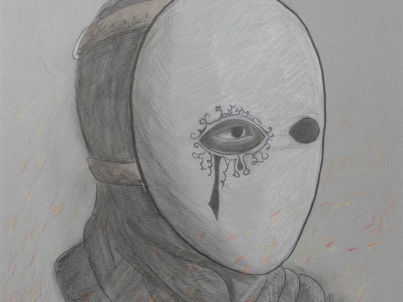 Portrait of a Porcelain Mask 
