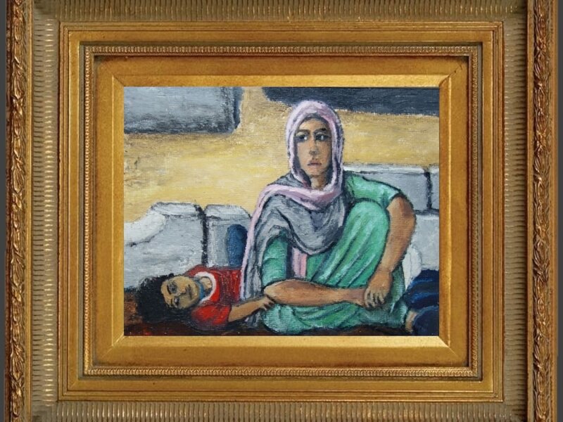 Refugee Mother and Child