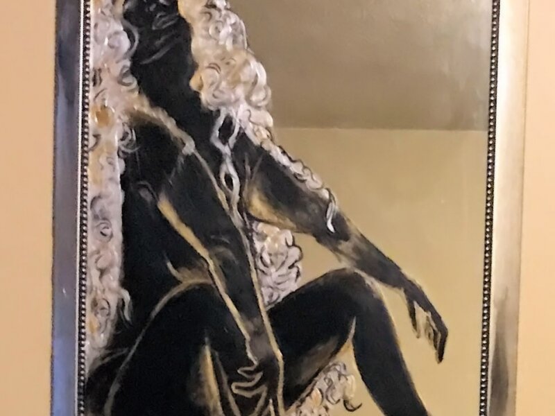 Relax mirror painting