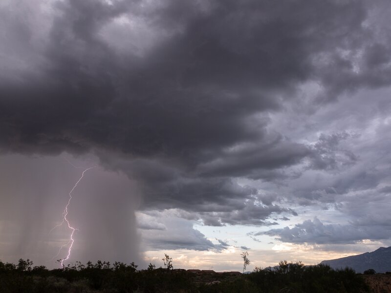 Sonoita Desert Monsoon Storm
