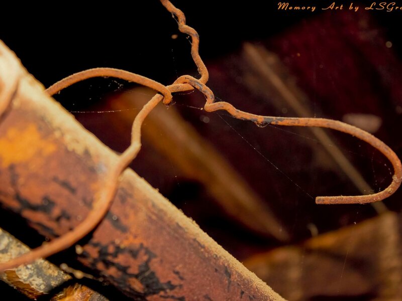 Rusted metal