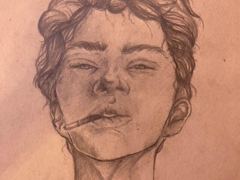experimentation with a portrait