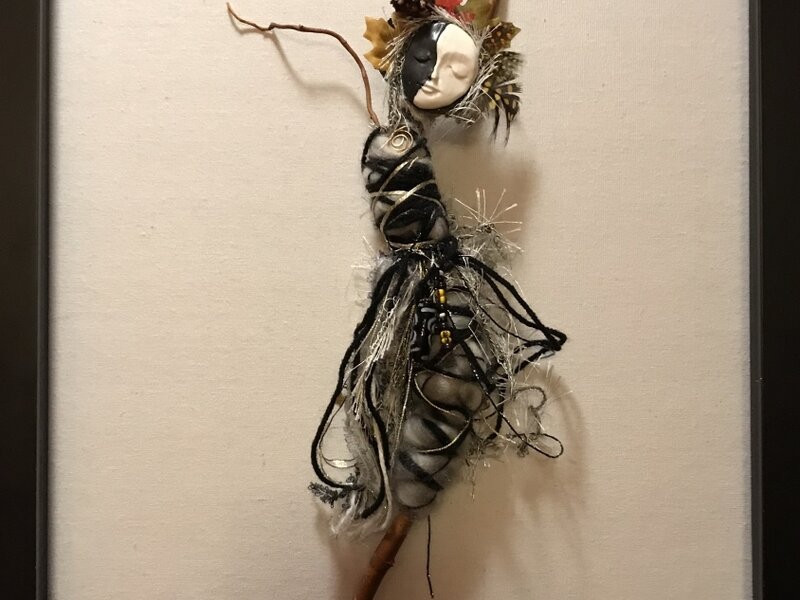 Spirit Doll - Black and White Series # 1