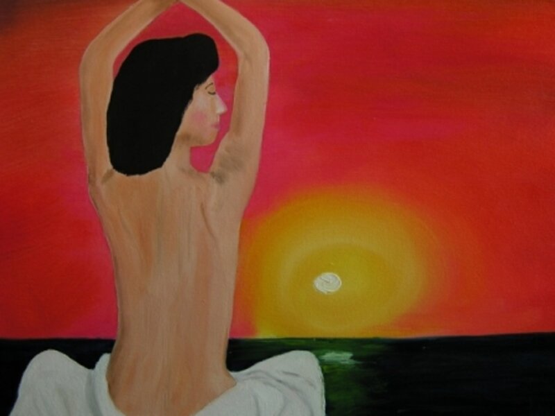 Sunset Pose