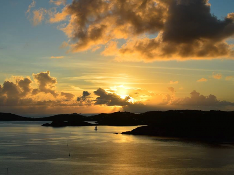 Sunset on French Bay