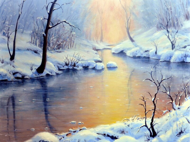 Sunset on the Sunrise River