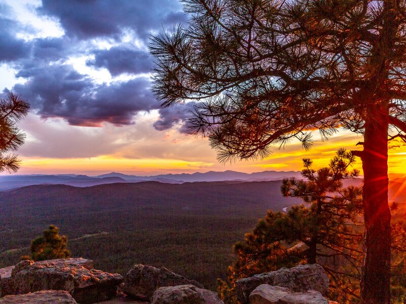 Mogollon Rim Sunset