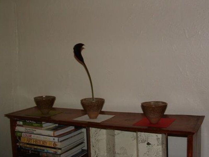 three vases