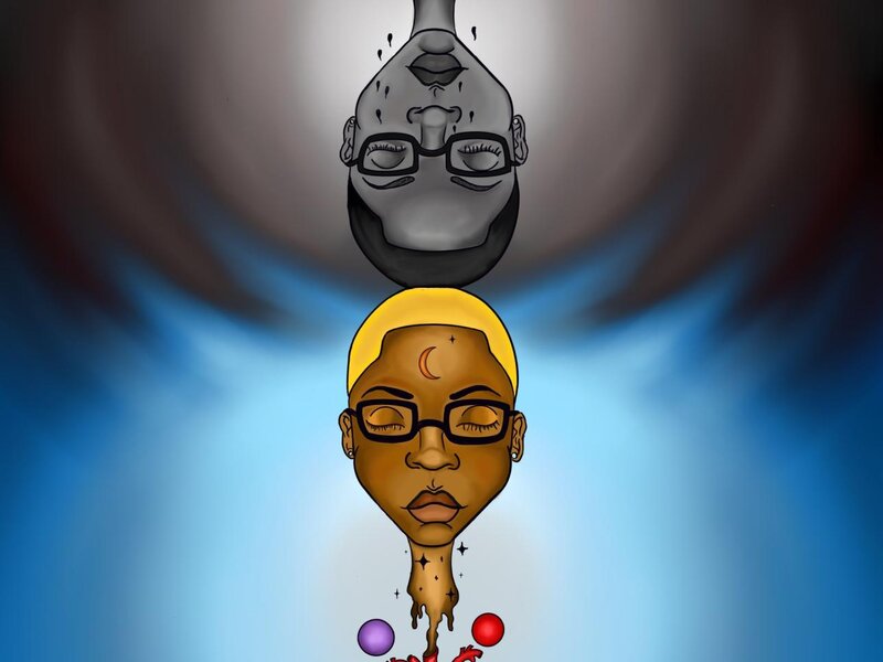 Self portrait inspired by artist Frida Kahlo