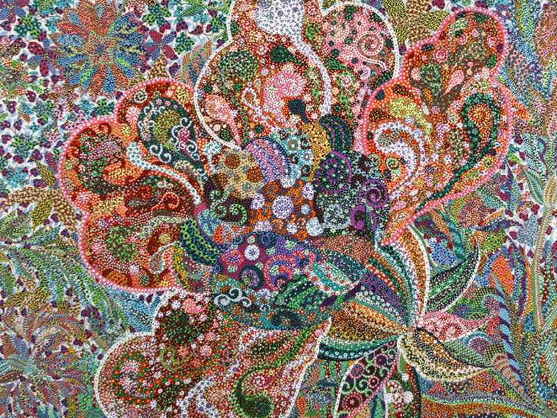 "Undaunted" original artwork by Ebova / Erika Pochybova 