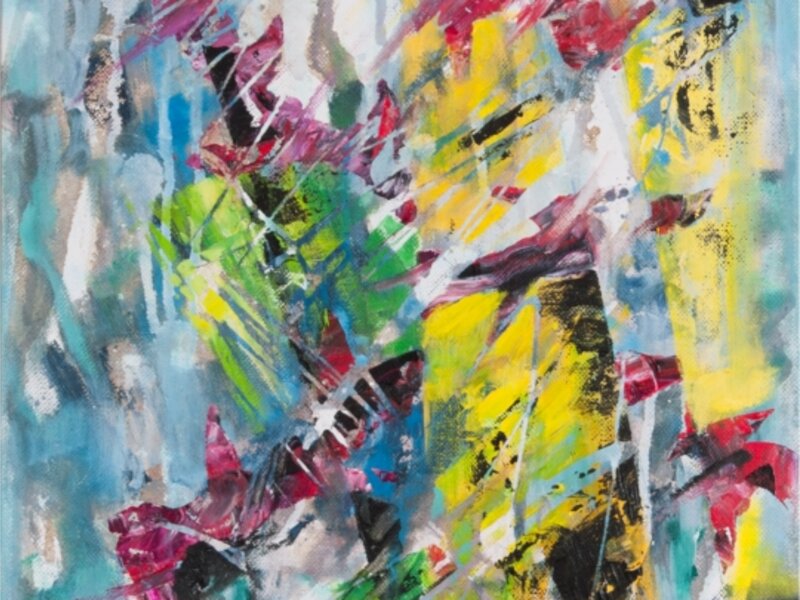 Abstract Art, Abstract Painting , Contemporary Art, Family Relationships, Dysfunctional Relationships, Toxic Relationships, Personal Conflicts, Lack Of Understanding, Cannot Find Harmony, Unresolved Problems, Unresolved Conflicts, Modern Abstract Art