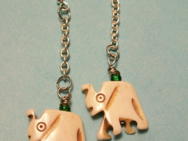 Elephant Earrings