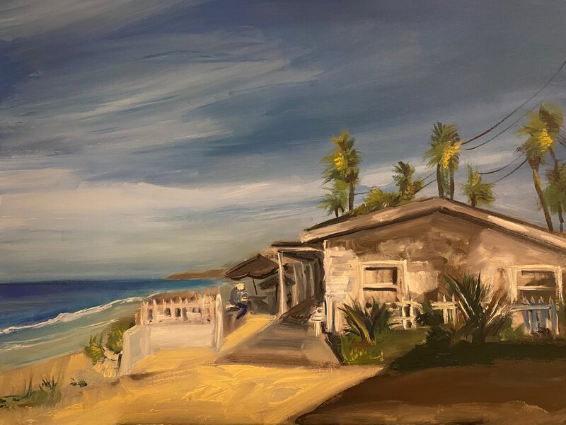 White Cottage at Crystal Cove