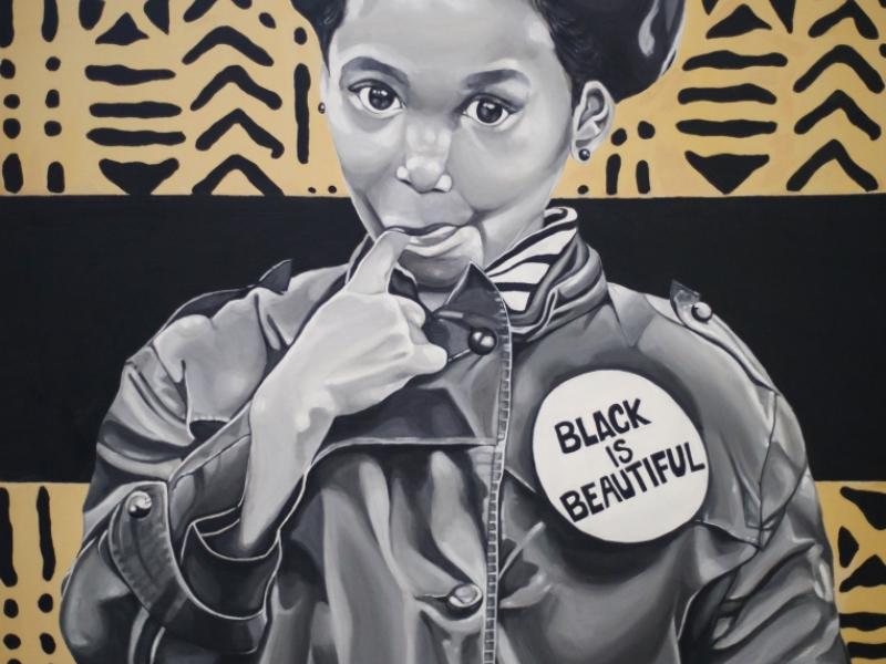 23rd Annual Exhibit Black Is Beautiful