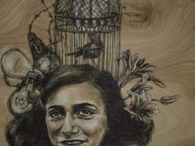 8th Annual Exhibit Interpretation #4 Anne Frank