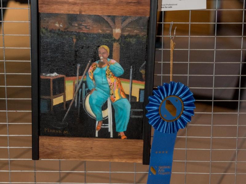 2nd Annual Exhibit Singing the Blues Softly