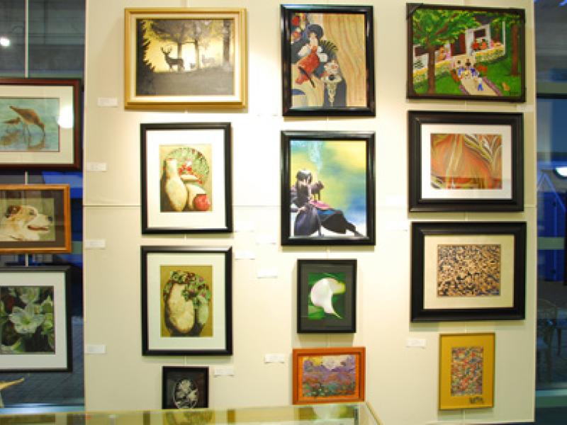 7th Annual Exhibit Art filled the walls of the Katz Jewish Community Center for the 7th Annual Exhibit in Camden County