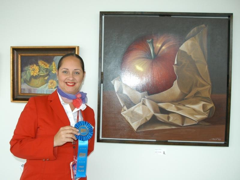 8th Annual Exhibit Apple in a Bag