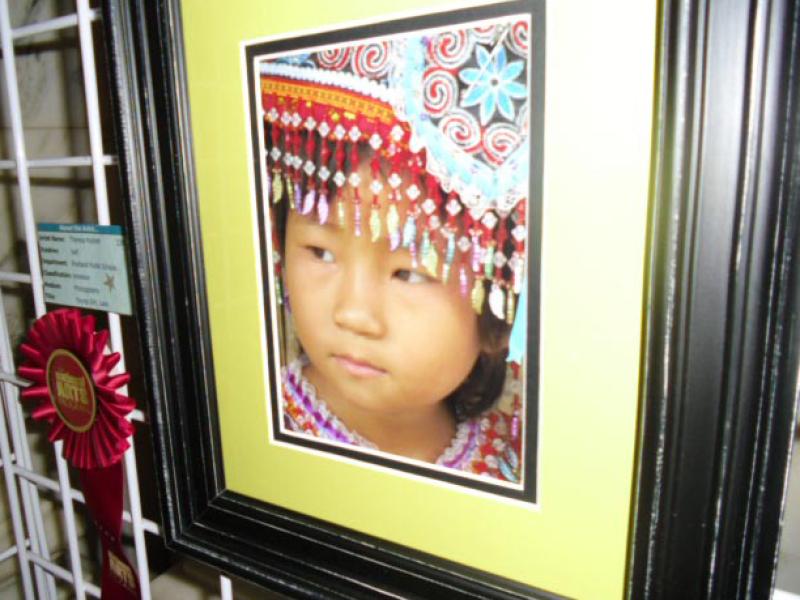 7th Annual Exhibit Young Girl, Laos