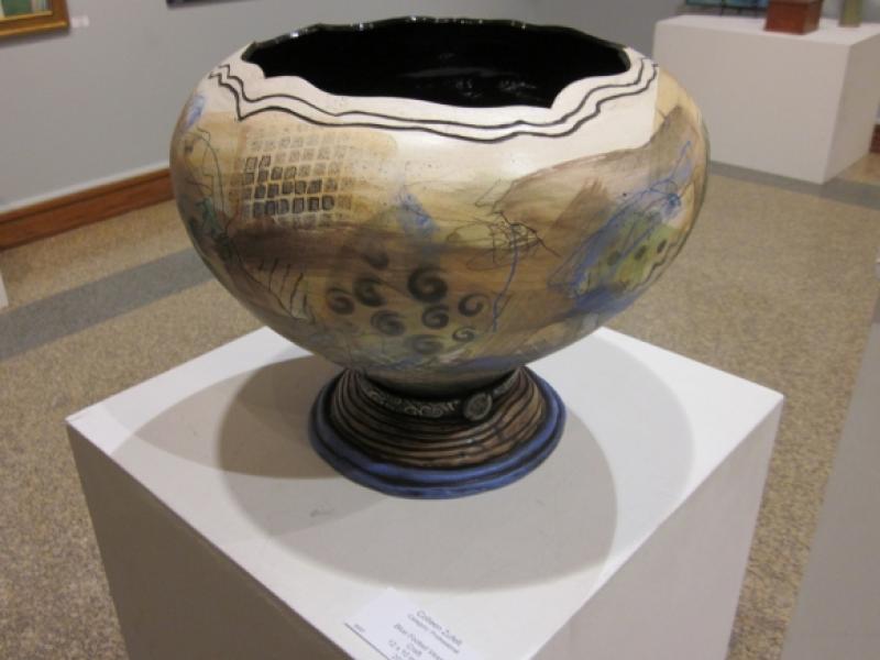 1st Annual Exhibit Blue Footed Vessel