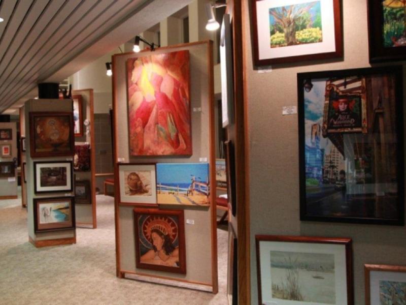 11th Annual Exhibit Artwork from the 11th Annual Cape May County Exhibition on display at the Middle Township Performing Arts Center
