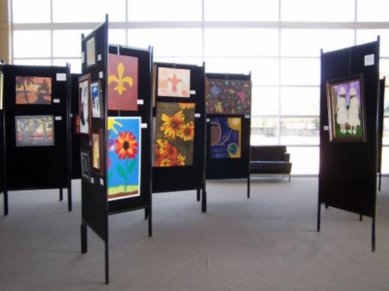 4th Annual Exhibit 2010 Artwork on Display