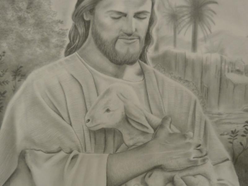 9th Annual Exhibit Jesus and the Lamb