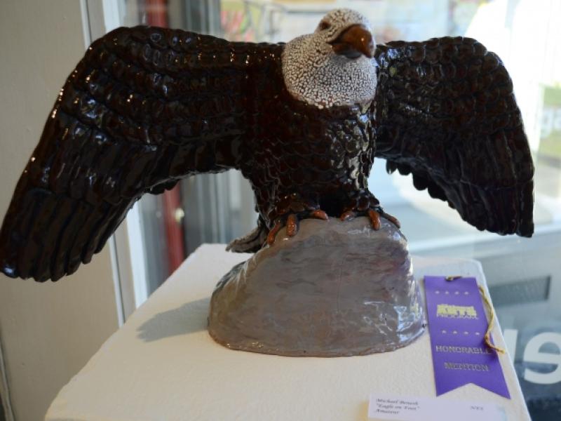 13th Annual Exhibit Eagle on Foot