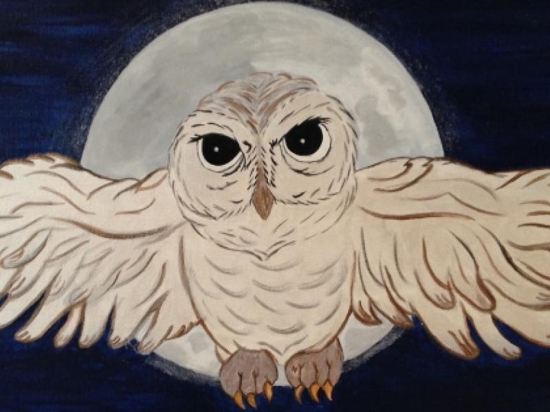 9th Annual Exhibit White Owl