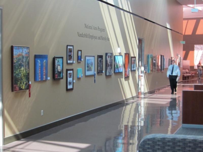 2nd Annual Exhibit 2010 Gallery Wall at Vanderbilt University Medical Center