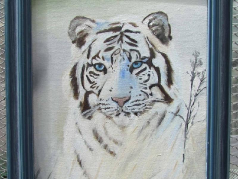 17th Annual Exhibit White Tiger