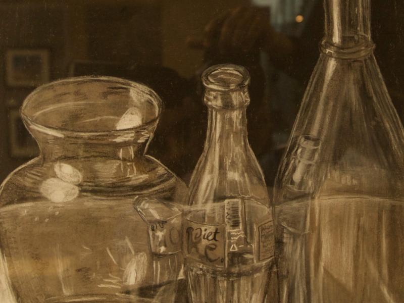 7th Annual Exhibit Glass Bottles