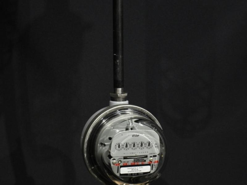 9th Annual Exhibit Meter Lamp