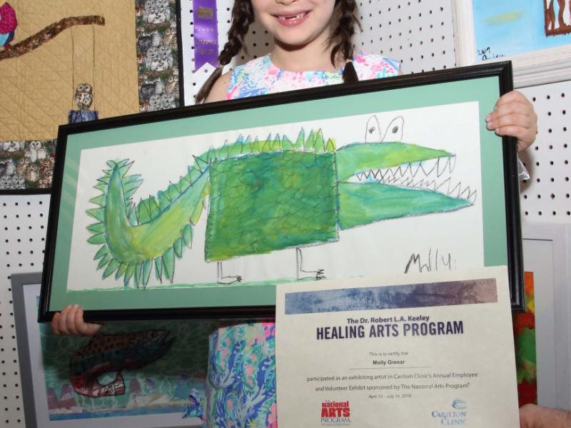 5th Annual Exhibit Katie the Alligator