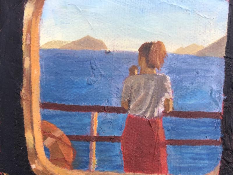 15th Annual Exhibit Sunrise on a Ship