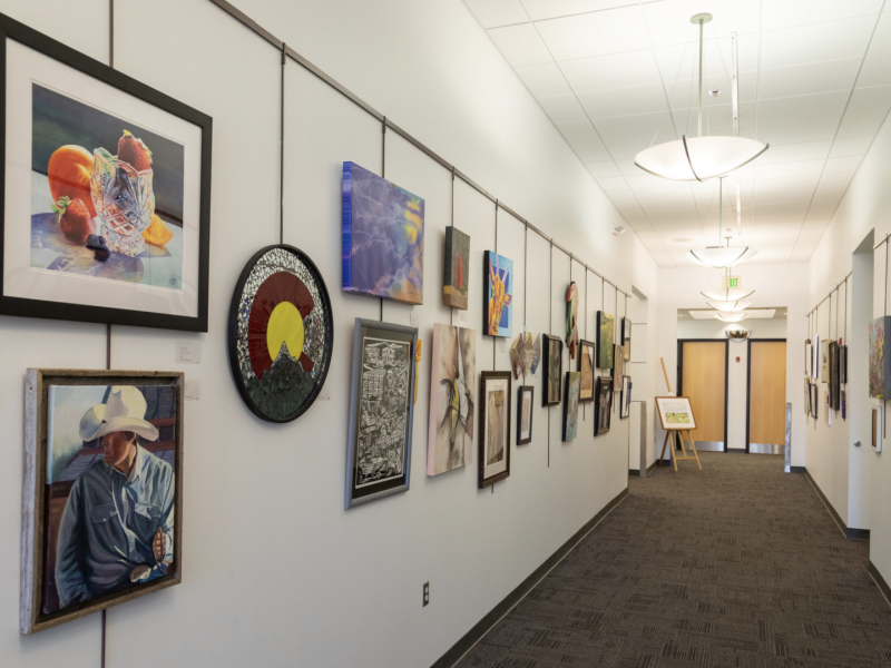 14th Annual Exhibit Wall of Professional Art in the 14th Annual Front Range, CO Showcase