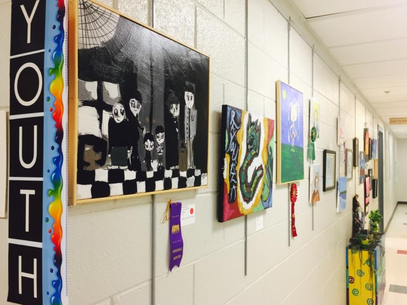 15th Annual Exhibit Youth artwork on display at Pine Camp Arts & Community Center