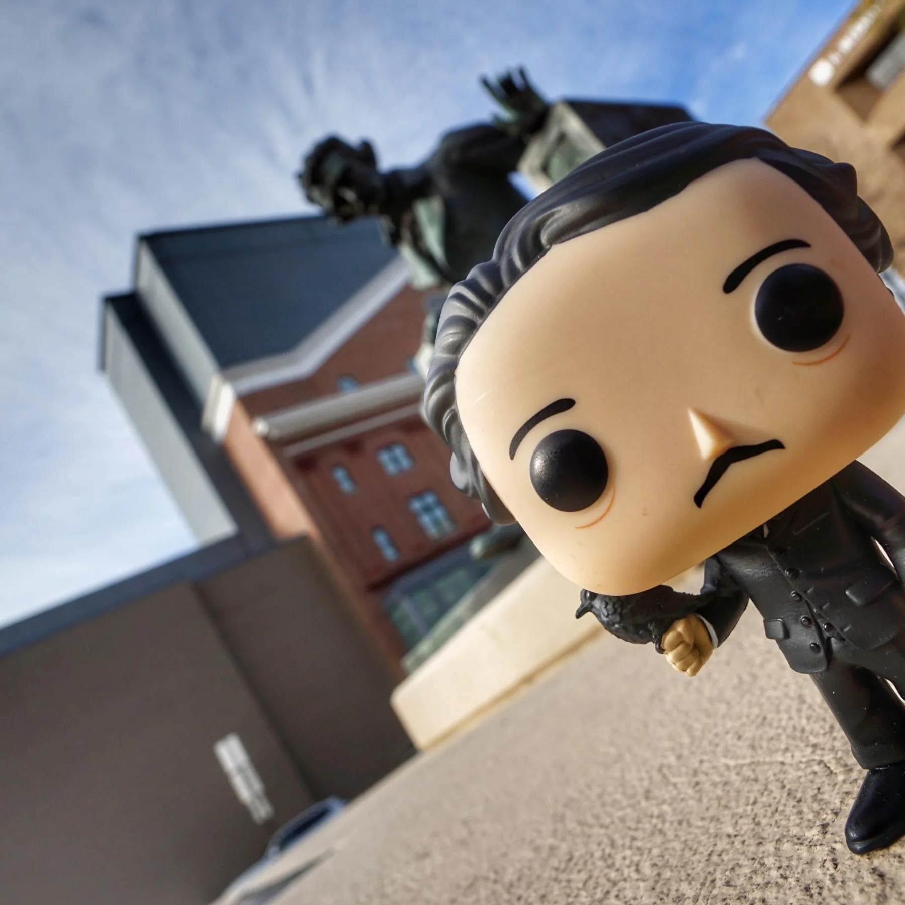 Poe on tour in B'more.