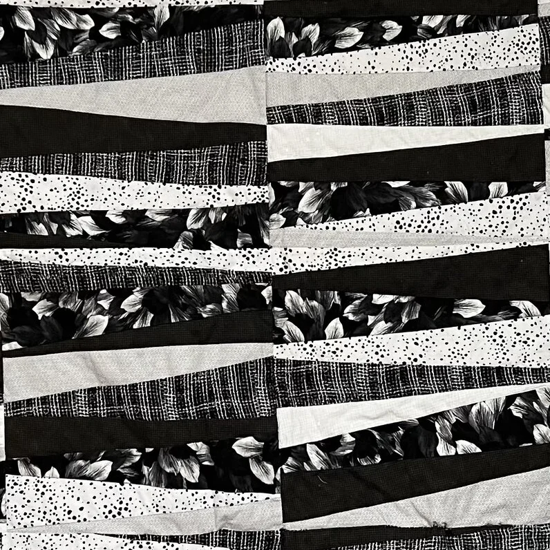 Not to Crazy (Monochromatic) Quilt