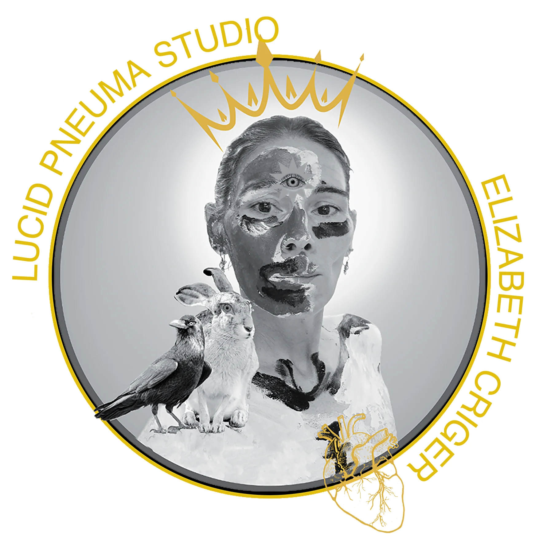 Lucid Pneuma Studio Elizabeth Criger Artist logo