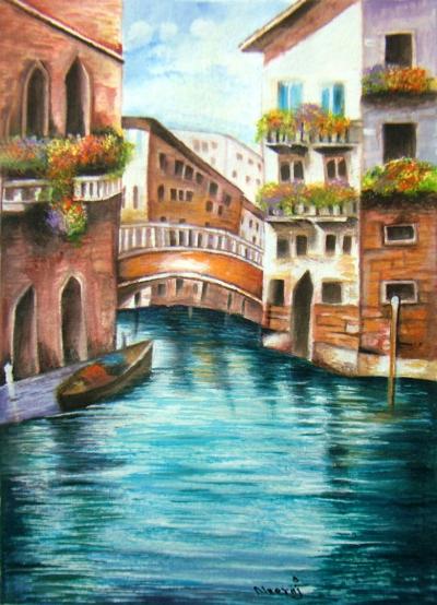 Paradise- Original Water Color Painting