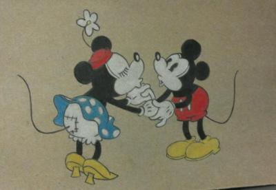 Classic Mickey Loves Minnie