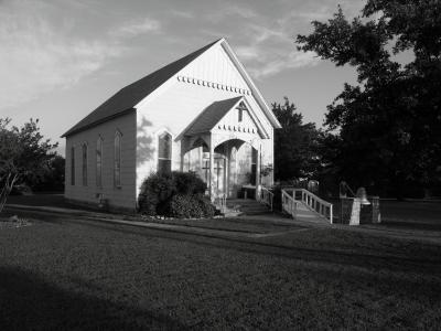 Old Church Building in Haltom City, Texas