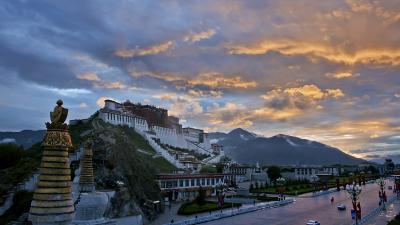 The Potala Palace, Tibet (front view)