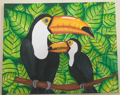 Toucans in the wild!