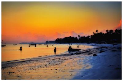 Sunrise in Jambiani, Zanzibar 