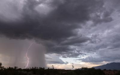 Sonoita Desert Monsoon Storm