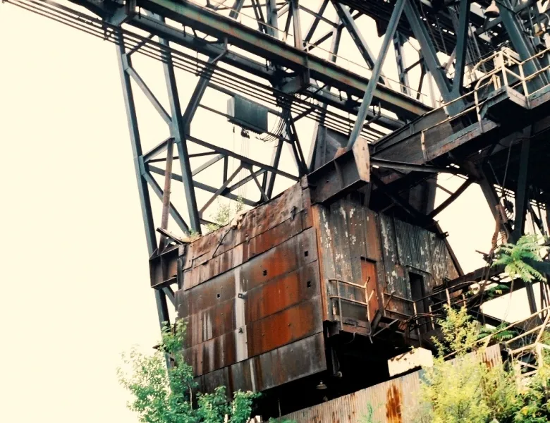 Ore Bridge Receiving Hopper